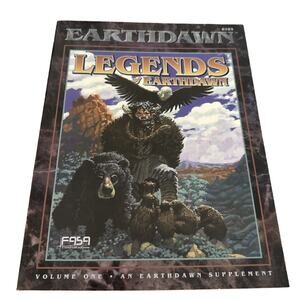 Legends of Earthdawn Volume One supplement #6103 FASA rpg D&D